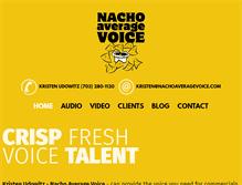 Tablet Screenshot of nachoaveragevoice.com